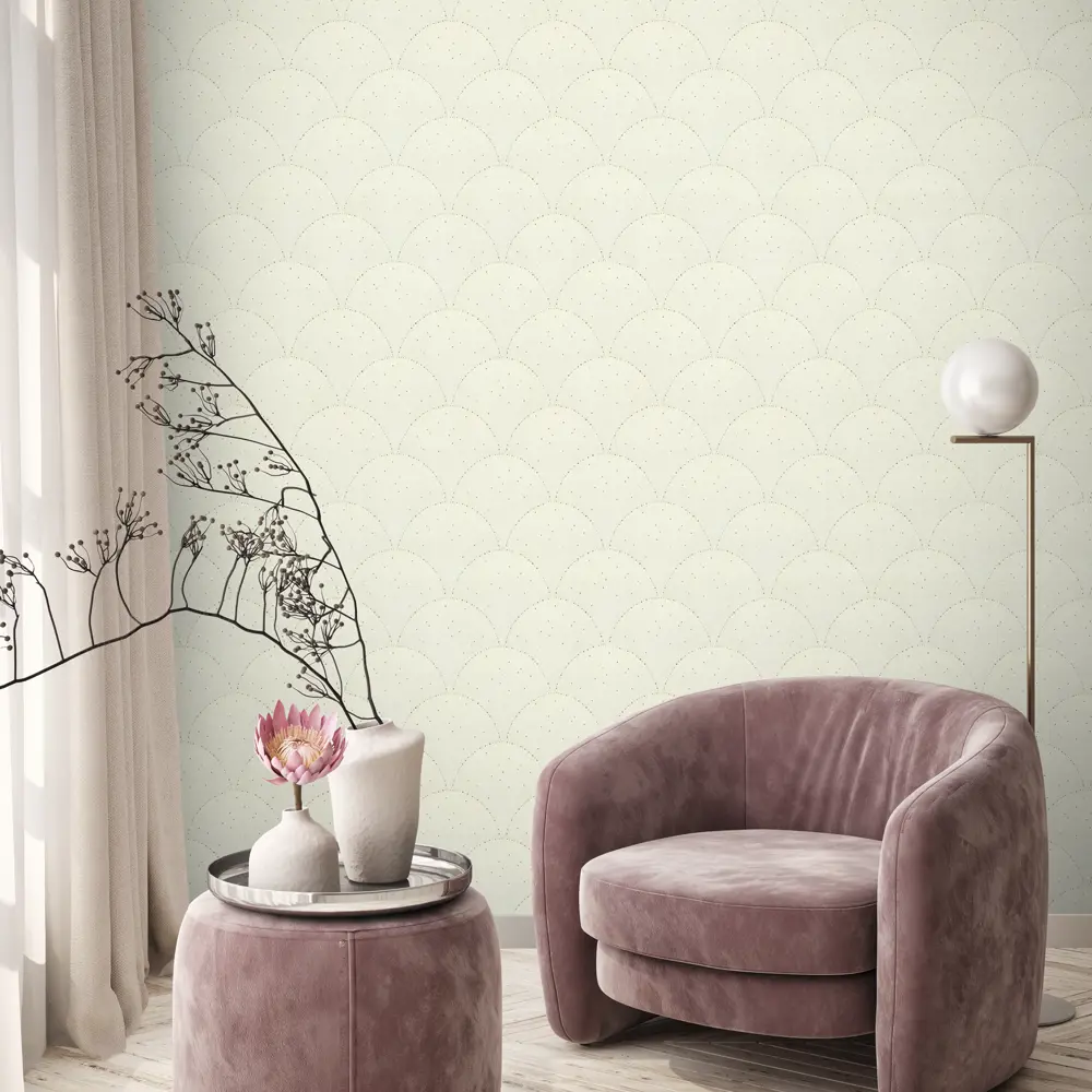 Обои флизелиновые Euro Decor Ампир белые 1.06 м ED7354-00 89466149 STLM-2021613 - Вид №3