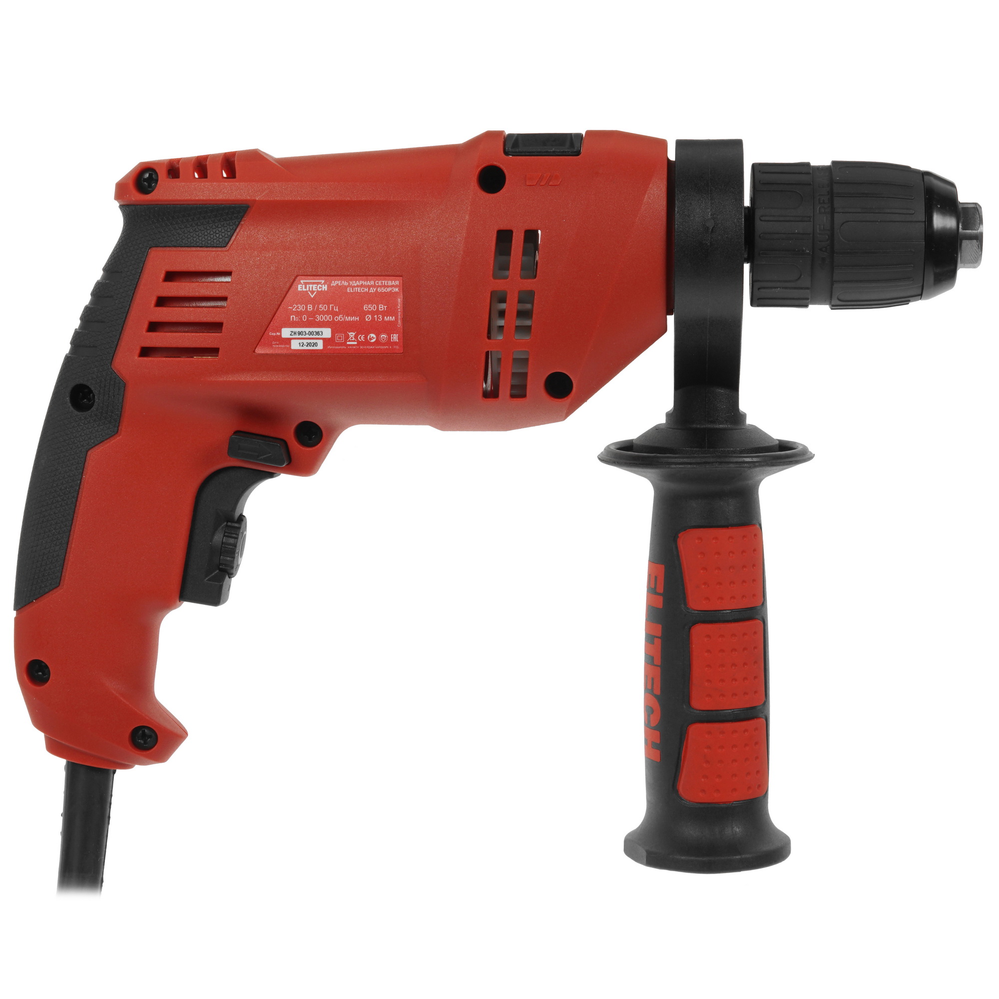 Дрель  Elitech ДУ 650РЭК 4775745 STDN-0060063 - Вид №1