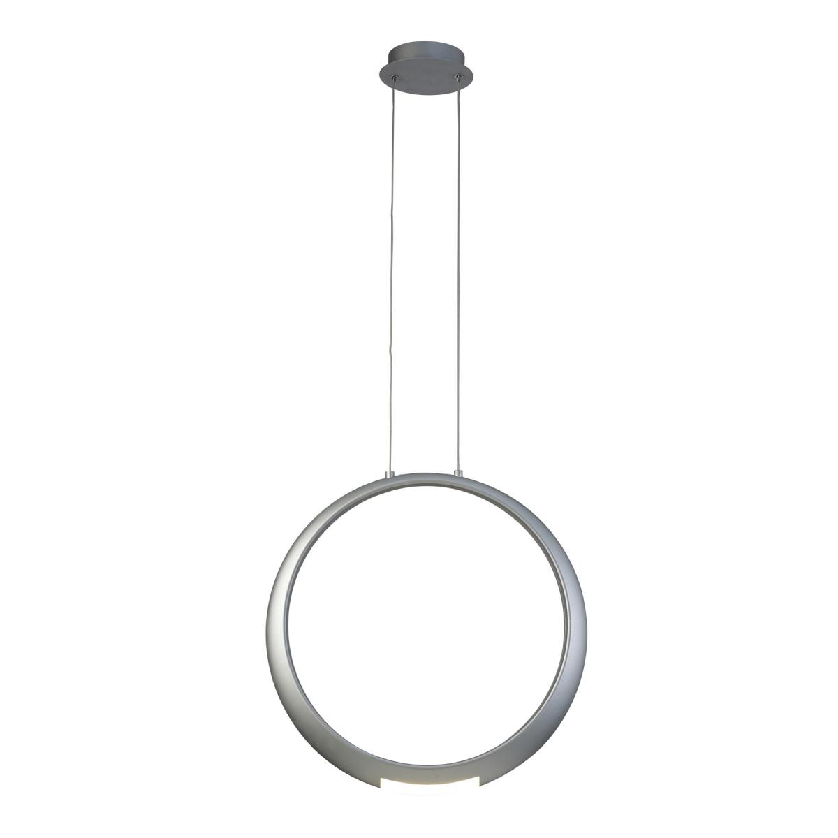 066531 Подвесной светильник серебряный Mantra Ring - Вид №3