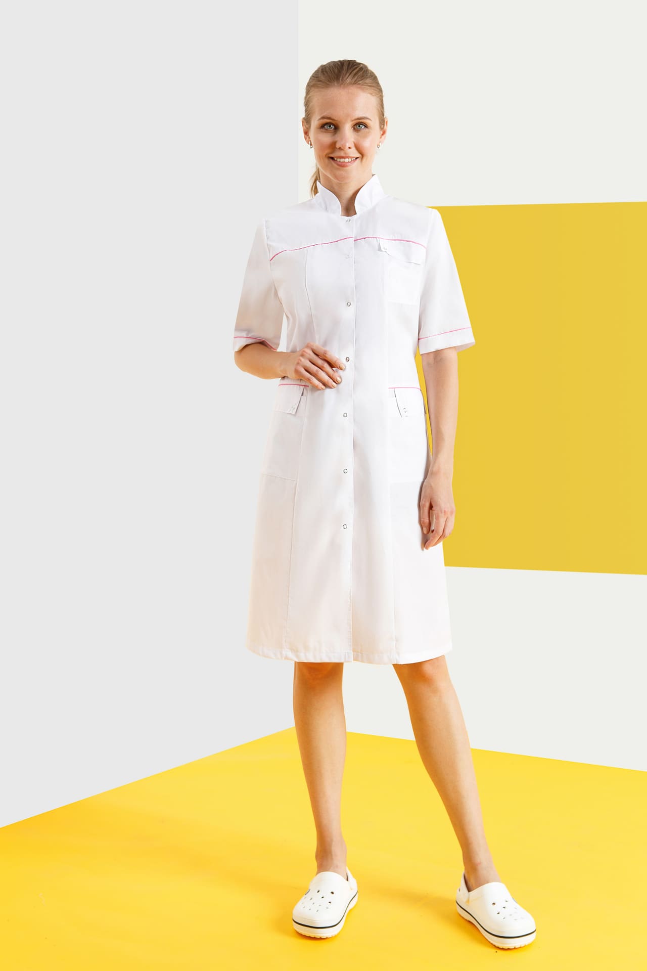 62927 Халат "Маргарита"  Медицинская одежда  размер 44/158-164 Спецодежда  - Вид №7