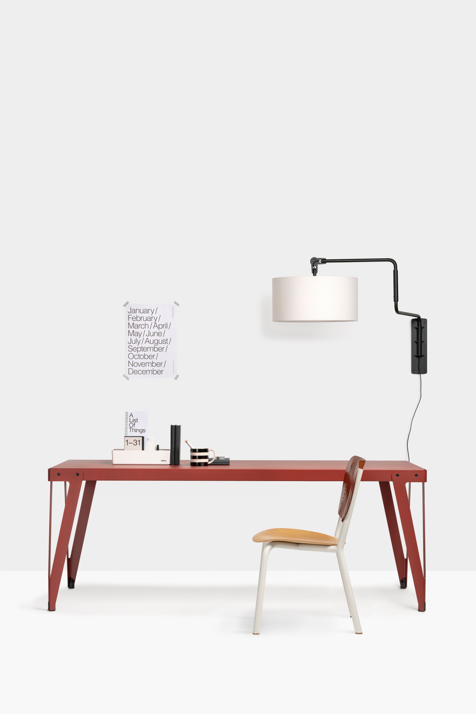 Настенный светильник из стали и ткани с гибкой рукояткой FUNCTIONALS SWIVEL ARCH-00039568 - Вид №31