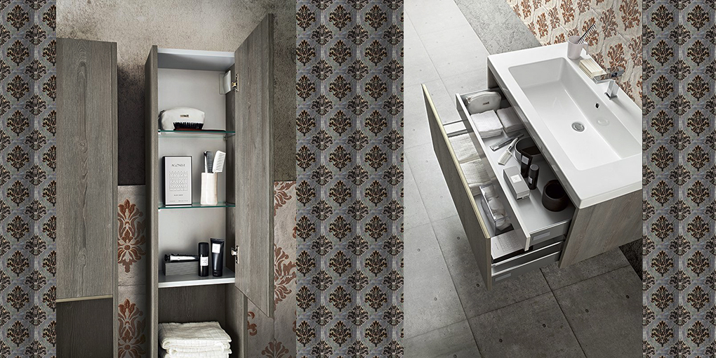 Комплект мебели для ванной комнаты Movida 17/19 Cerasa Movida MOVIDA1719 - Вид №1