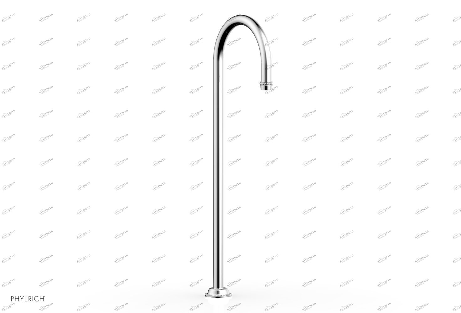 Смеситель для ванны BEADED Phylrich  207-44-026 Хромированный 