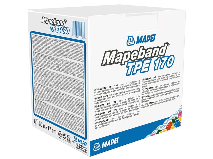 Лента TPE для герметизации и эластичной гидроизоляции компенсаторов и трещин MAPEI герметизация и гидроизоляция соединений и фитингов ARCH-00093689