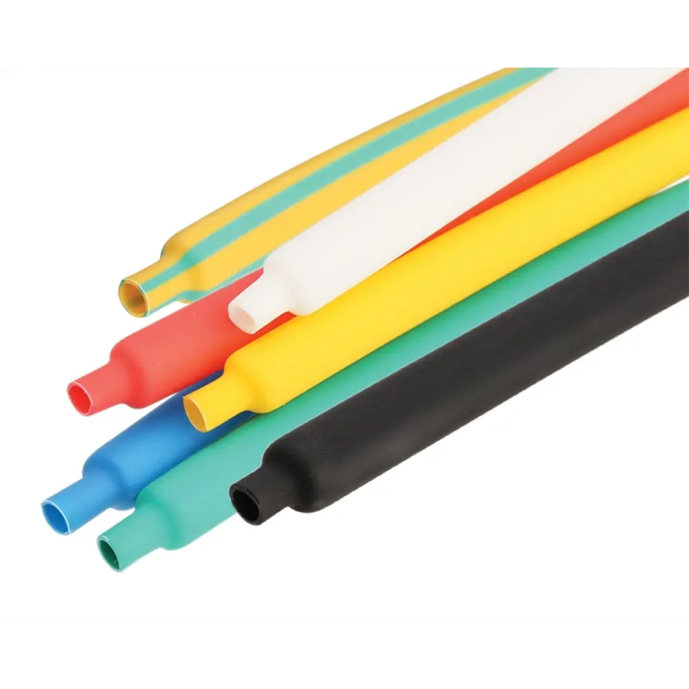 Термоусадочная трубка SKYBEAM для изоляции проводов 4 мм желто-зеленая 82496393 STLM-1108452 - Вид №2