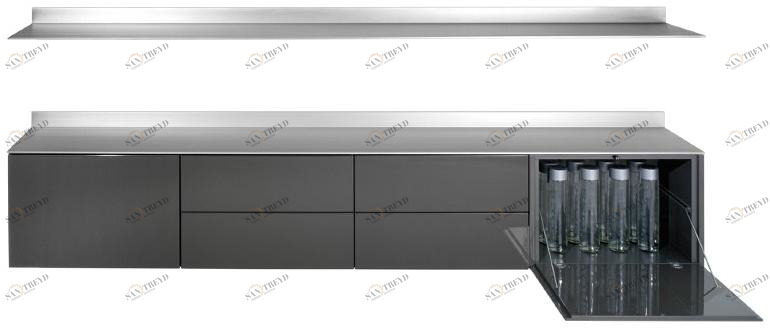 Schönbuch Модульная оборудованная стенка с подставкой под телевизор S7 Schonbuch sun-id-1413918