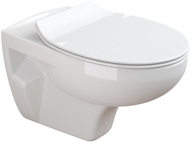 Набор Sanitana подвесной MUNIQUE: чаша + крышка slim S10073651000000;S80007262500000