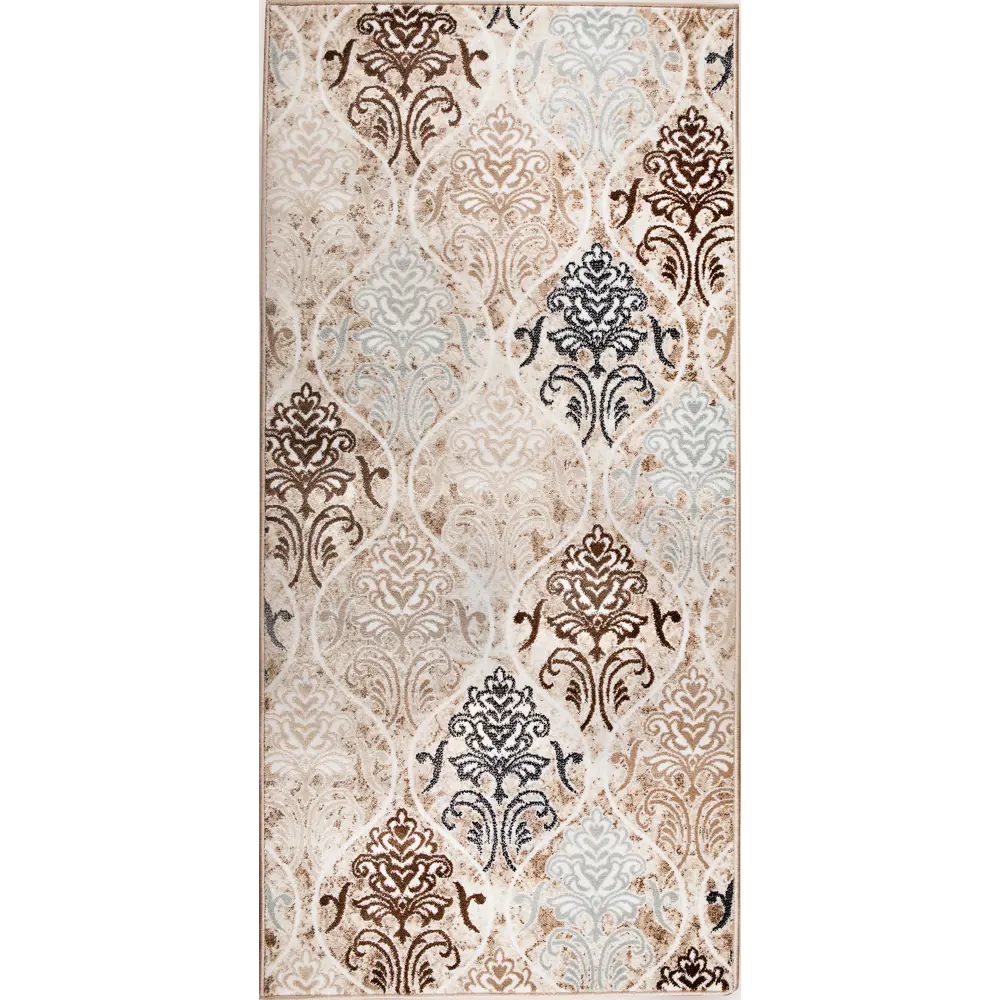 Ковер полипропилен Люкс L013 100x200 см цвет бежевый MERINOS STLM-2071002