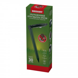 89882549 Ультразвуковой отпугиватель кротов Rexant на солнечной батарее 71-0047
