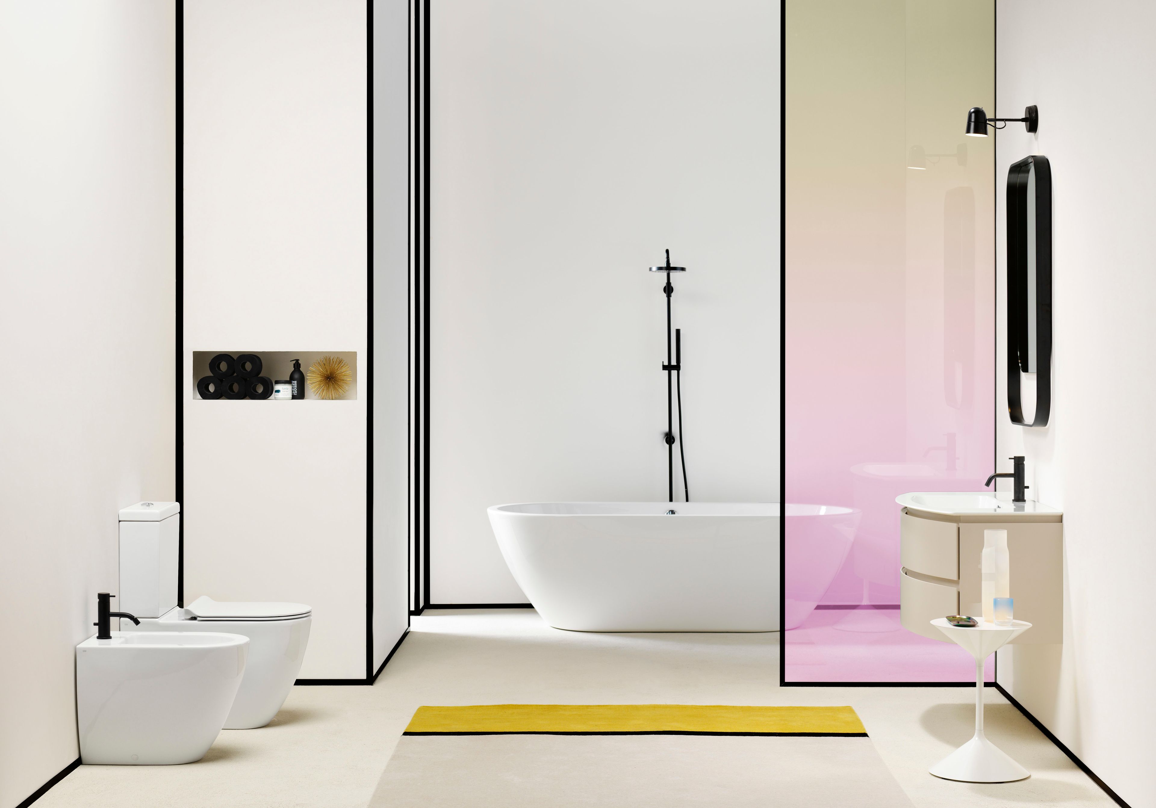 Керамическая раковина с переливом GSI ceramica мода ARCH-00099166 - Вид №2