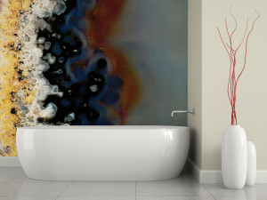 Декоративная панель из алюминия, стекла или ПММА