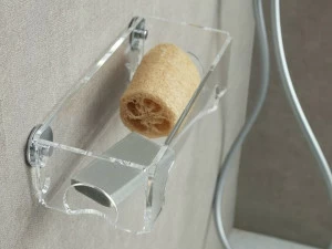 Stilhaus Настенная мыльница из оргстекла для душа Plexiglass 1219