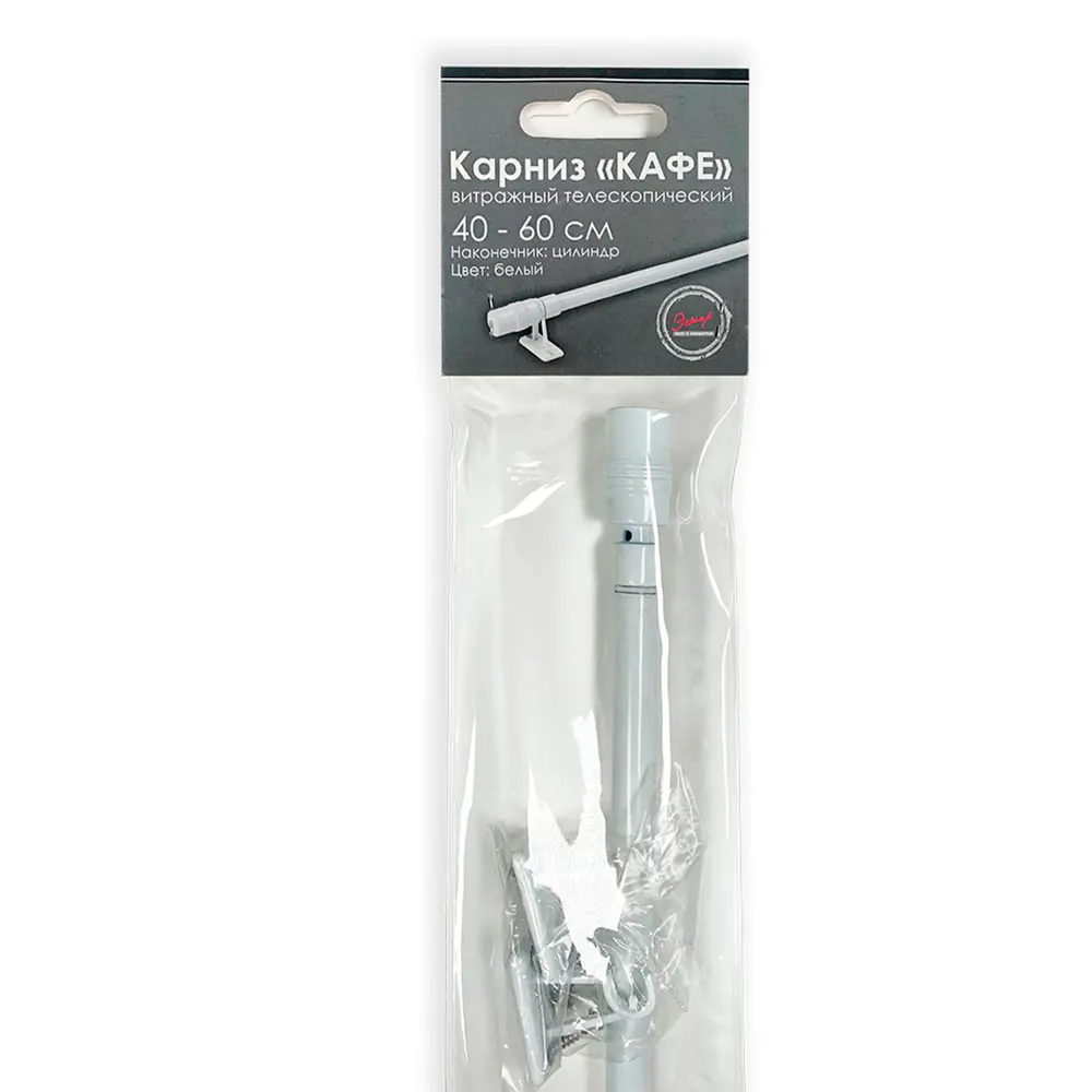 ЭСКАР Цилиндр — витражный карниз для легких штор 80-120 см 89370893 STLM-1578356 - Вид №4