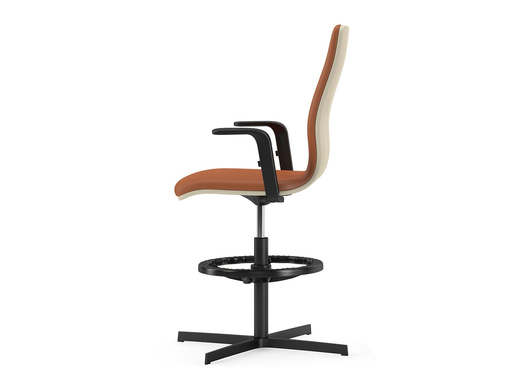 4-спицевый поворотный офисный стул со спинкой SITLOSOPHY® ARCH-00139186 - Вид №1