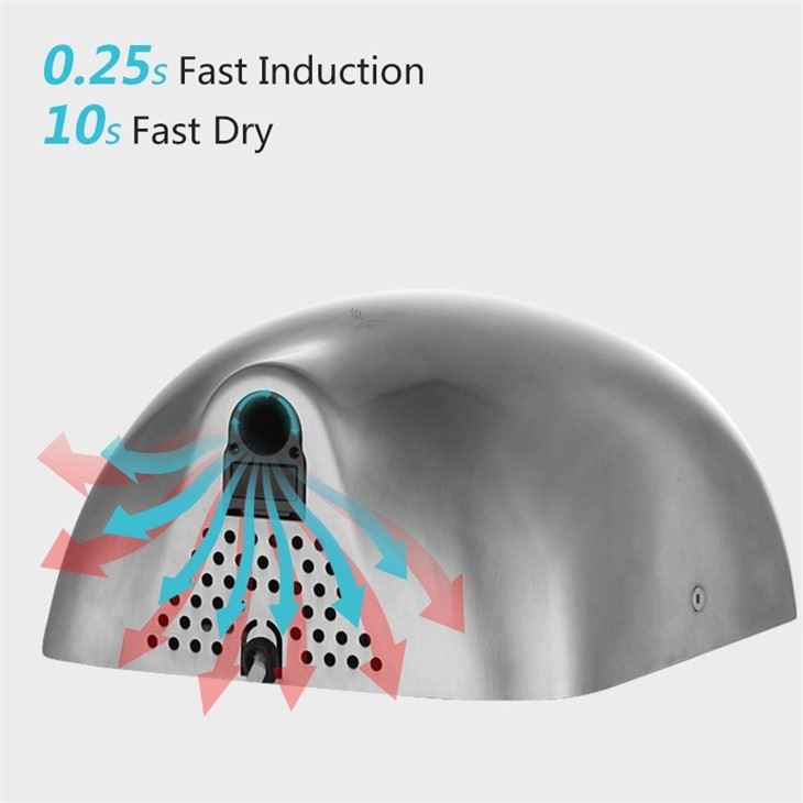 Коммерческие сушилки для рук AIKE AK2801_519  - Вид №2