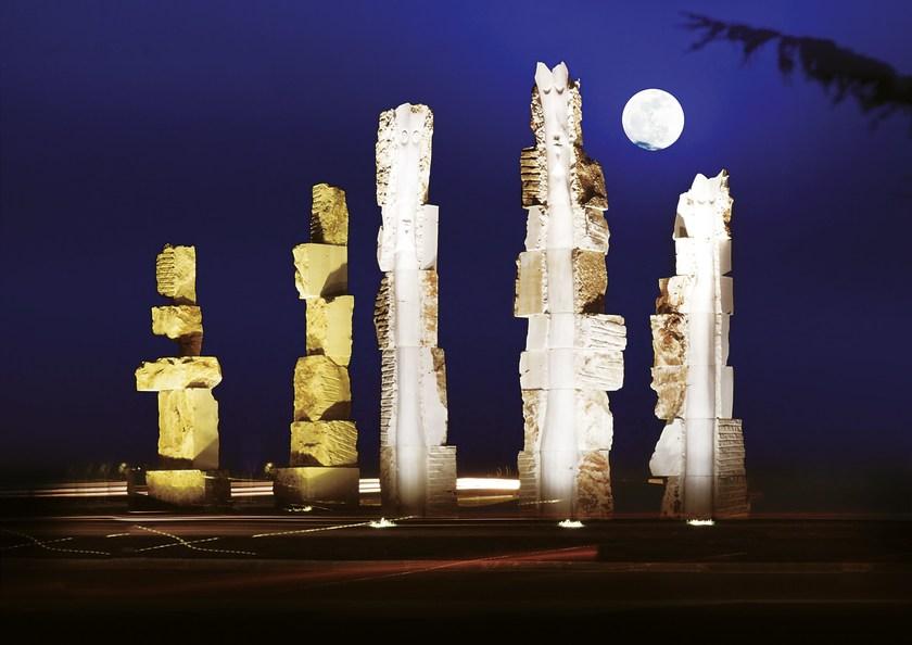 SIMES Напольный светильник ступеньки из литого под давлением алюминия Ring/flat sun-id-1429433 - Вид №2