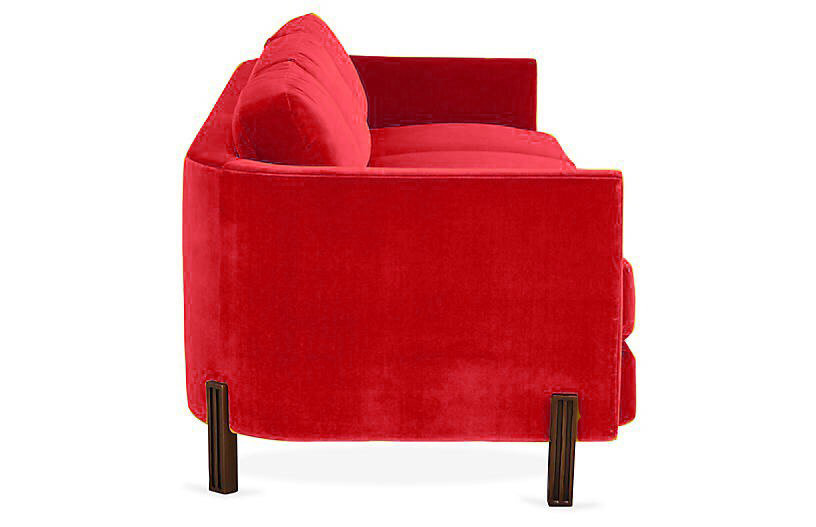 Диван Grape прямой красный ICON DESIGNE ДИЗАЙНЕРСКИЕ 178115 Красный  - Вид №2