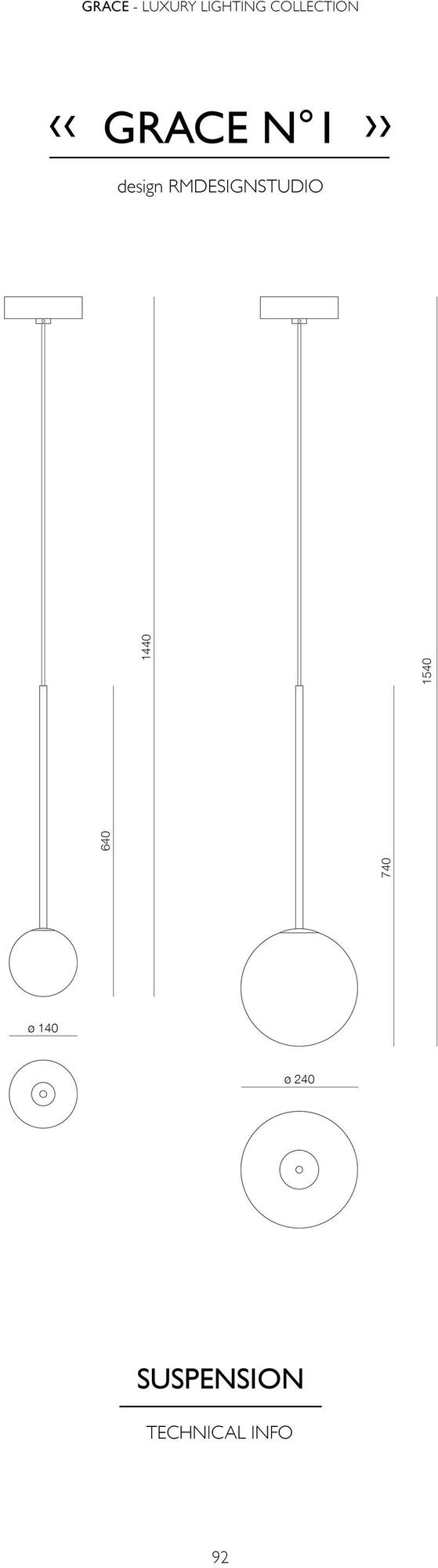 PROF Подвесной светильник из дутого стекла Grace sun-id-1494250 - Вид №23