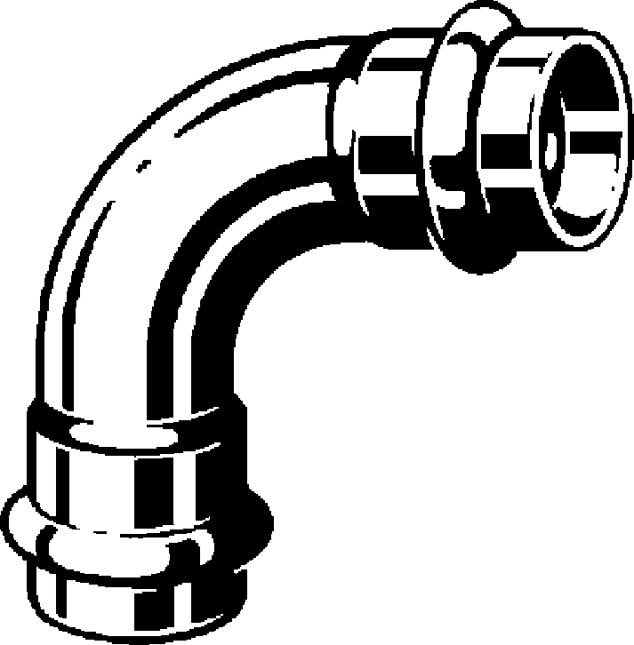 Viega Отвод 90° Sanpress Inox 2316 (435684) 435 684 - Вид №1