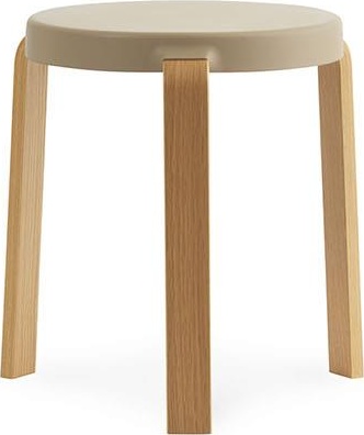 602286 Tap Stool Oak / Sand Normann Copenhagen  - Вид №1