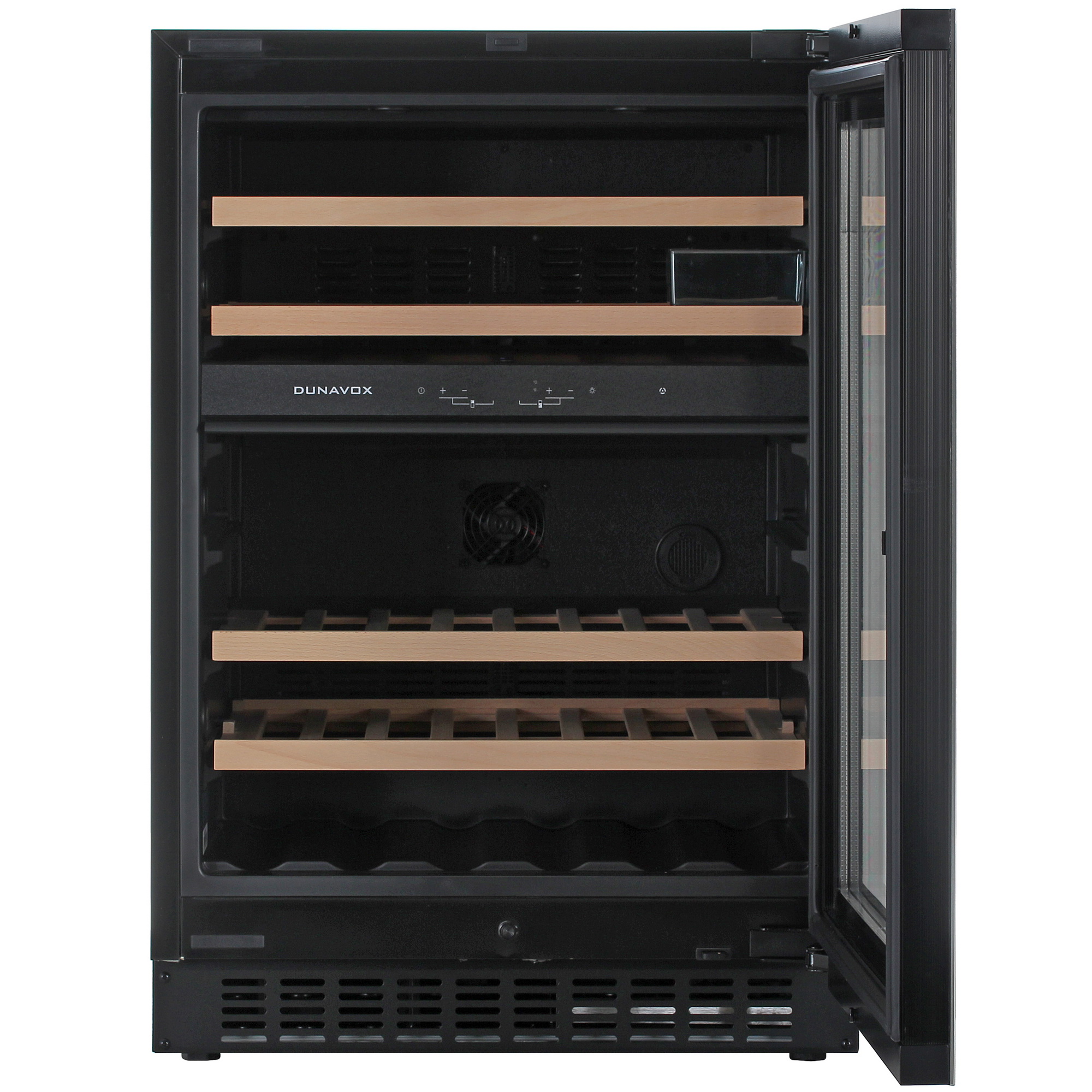5342443 Встраиваемый винный шкаф Dunavox DAUF-45.125DSS.TO серебристый STDN-0055345 - Вид №1