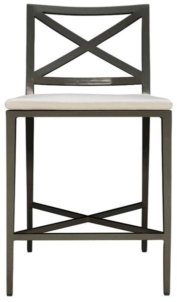 JANUS et Cie Табурет из алюминия с порошковым покрытием Azimuth sun-id-1372598 - Вид №1