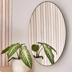 INSPIRE Nory Silver — круглое зеркало для интерьера 55 см 86484839