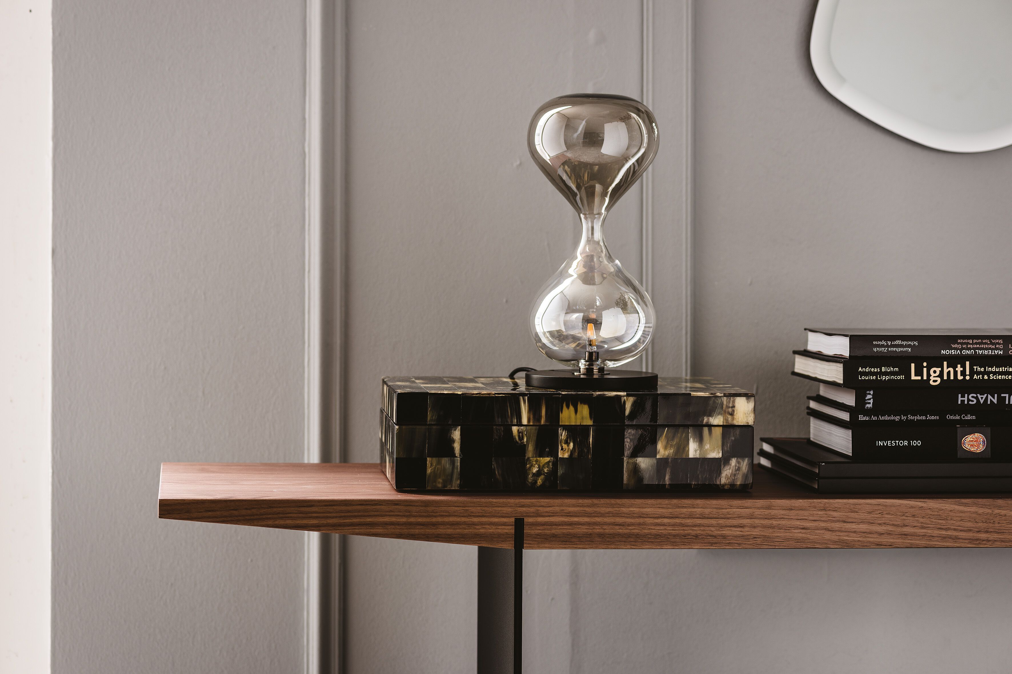 Прямоугольная консоль из стали и дерева Cattelan italia TREVI ARCH-00058597 - Вид №2