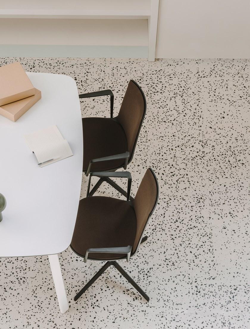 ENEA 4-спицевый тканевый стул с подлокотниками Lottus high sun-id-1395457 - Вид №8