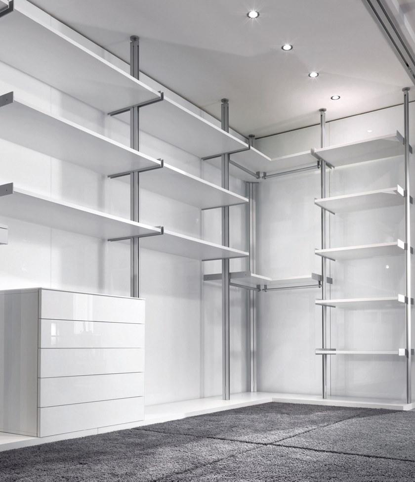 Longhi Угловая гардеробная Aluminiun chic – doors Serie 400 - Вид №2