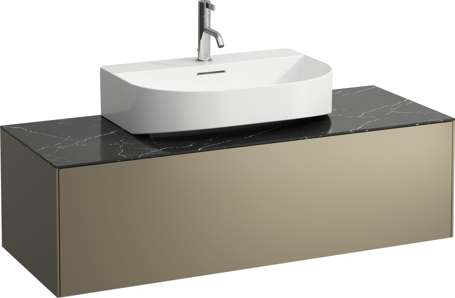 H4054510341411 Шкафчик, 1 ящик, совместим с мини-раковиной 816341, 816342, с отверстием в центре LAUFEN PRO - Вид №3