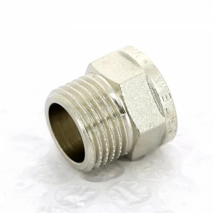 Переходник НВ никелированный TIEMME 1/2"x3/8"