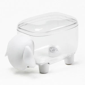 Контейнер для мелочей с крышкой белый Sheepshape QUALY  00-3872248 Белый
