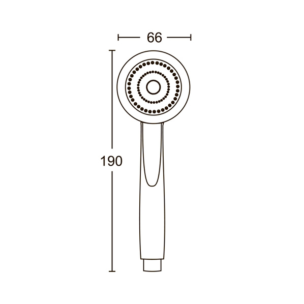 AGD 20.1130B P  Лейка для душа  ARGO kran  - Вид №1