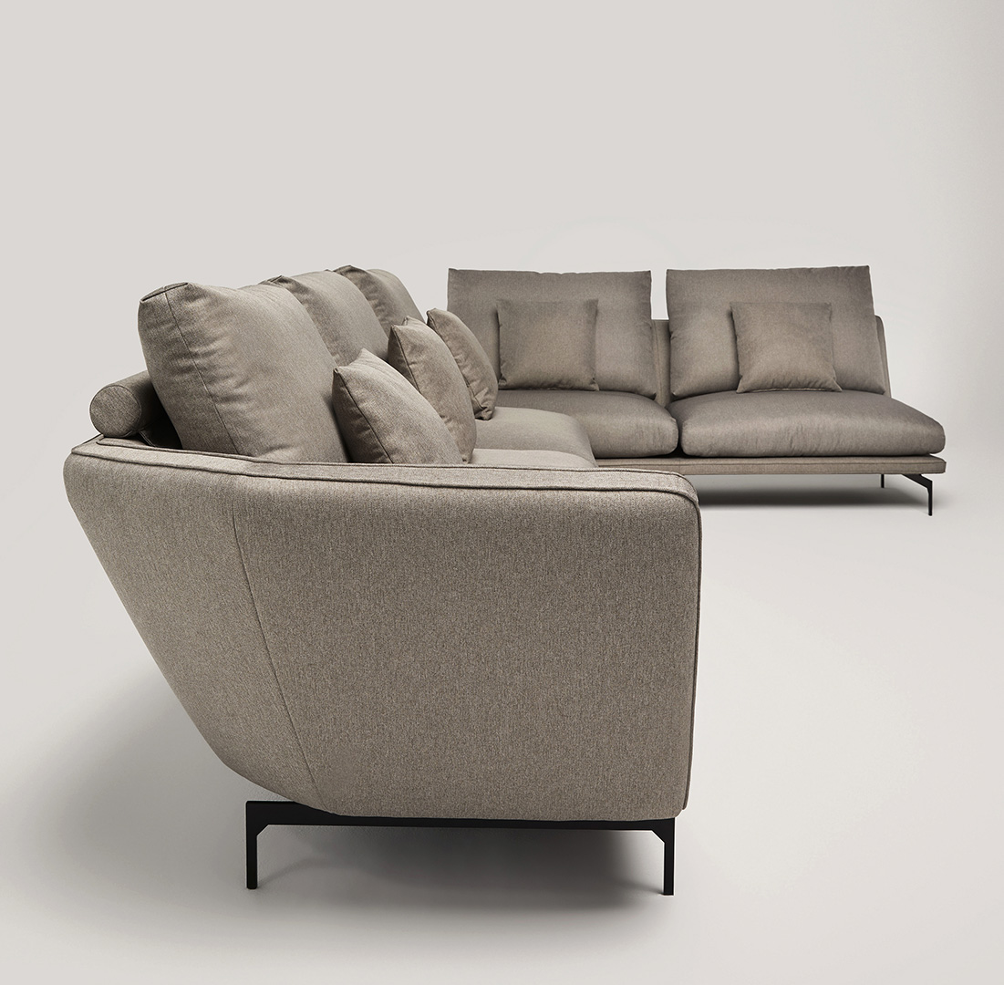 Дисковый угловой диван Disc J5906 Coleccion Alexandra - Вид №2