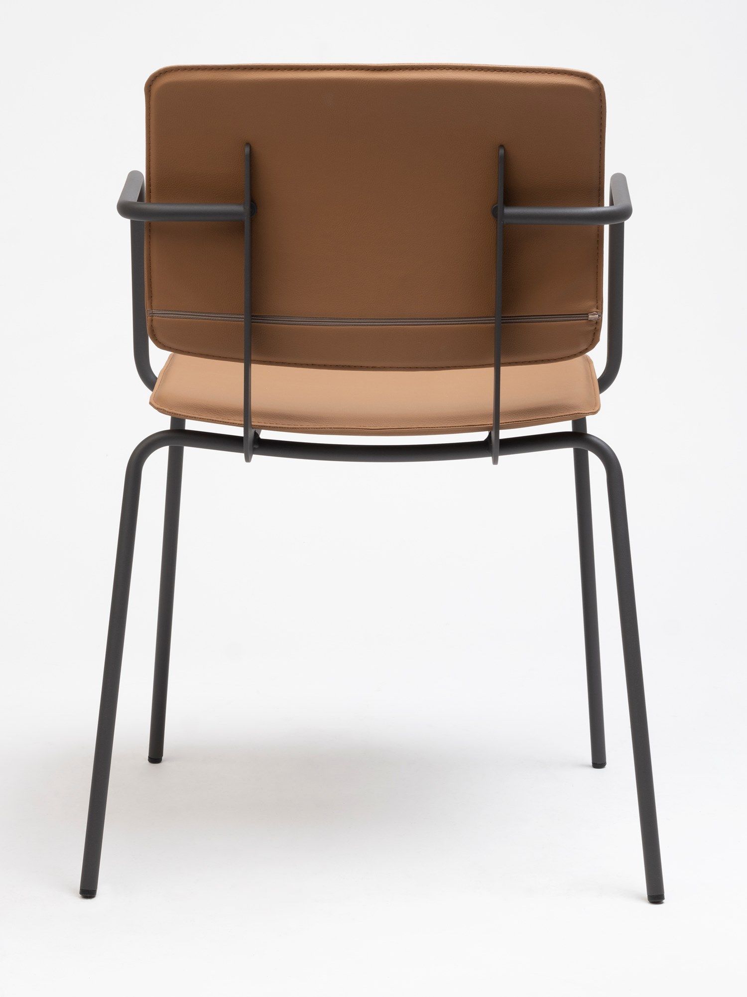 Кожаный стул с подлокотниками ONDARRETA Дон ARCH-00150715 - Вид №3