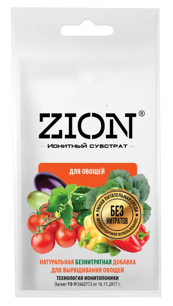 Zion: ионный субстрат для овощных культур 30г 83742230