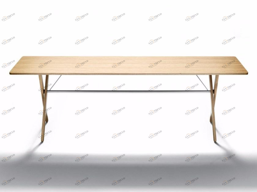 DE PADOVA Прямоугольная консоль из дуба sun-id-1405795