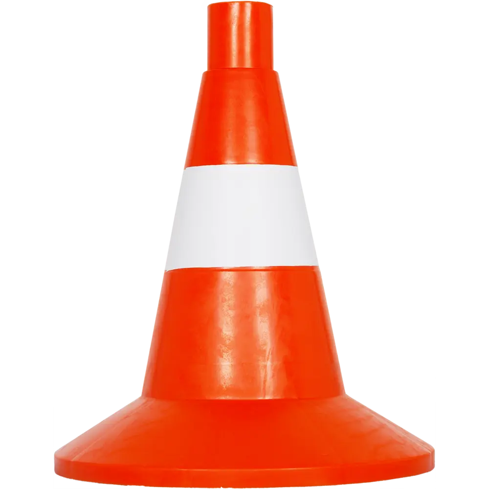 Конус жёсткий малый, цвет оранжевый/белый Santreyd STLM-2026424