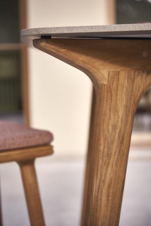 MNST969 Обеденный стол teak 264см x 118см Manutti Torsa - Вид №7