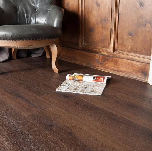 Виниловый ламинат Aquafloor RealWood Glue Af6043 Glue Дуб с брашью (Текстурированная) 1219,2х177,8 мм 1100100063 - Вид №2