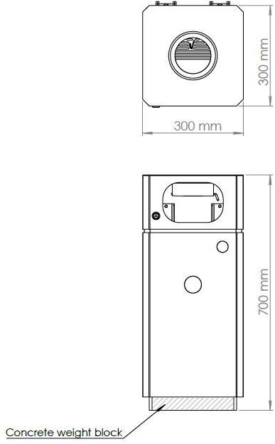 ENCHO ENCHEV - ETE Урна для мусора металлическая с крышкой для улицы sun-id-1405098 - Вид №11