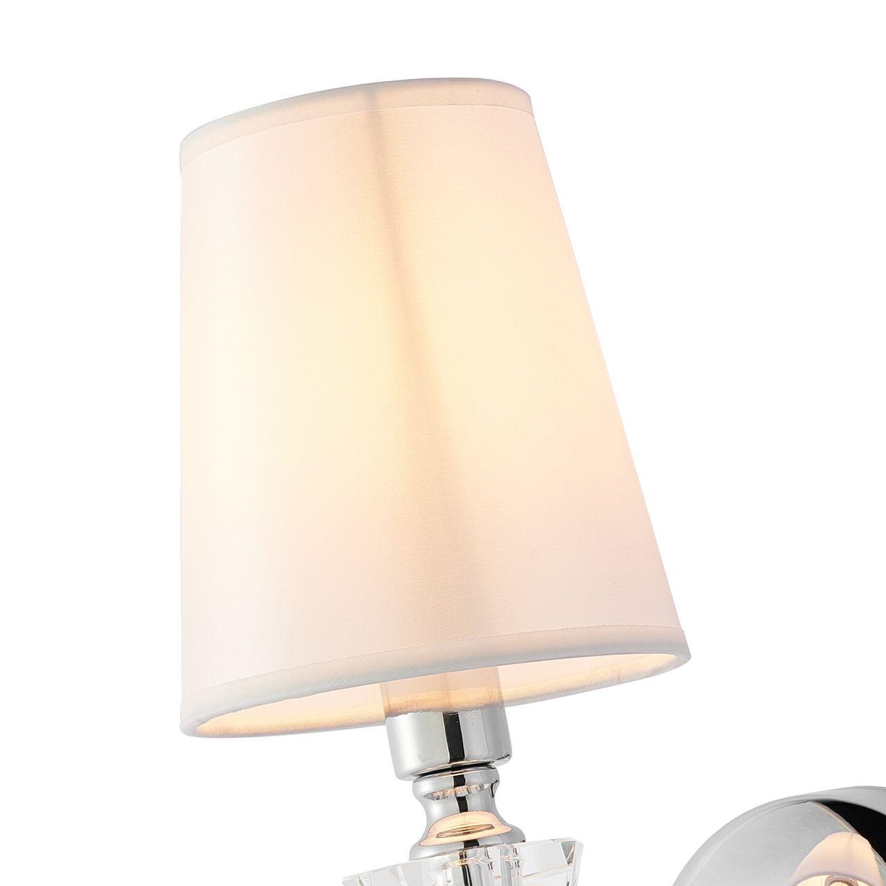 Бра металлическое белое Satis 2677-1W FAVOURITE SATIS 00-3930715 Белый;серебро  - Вид №2