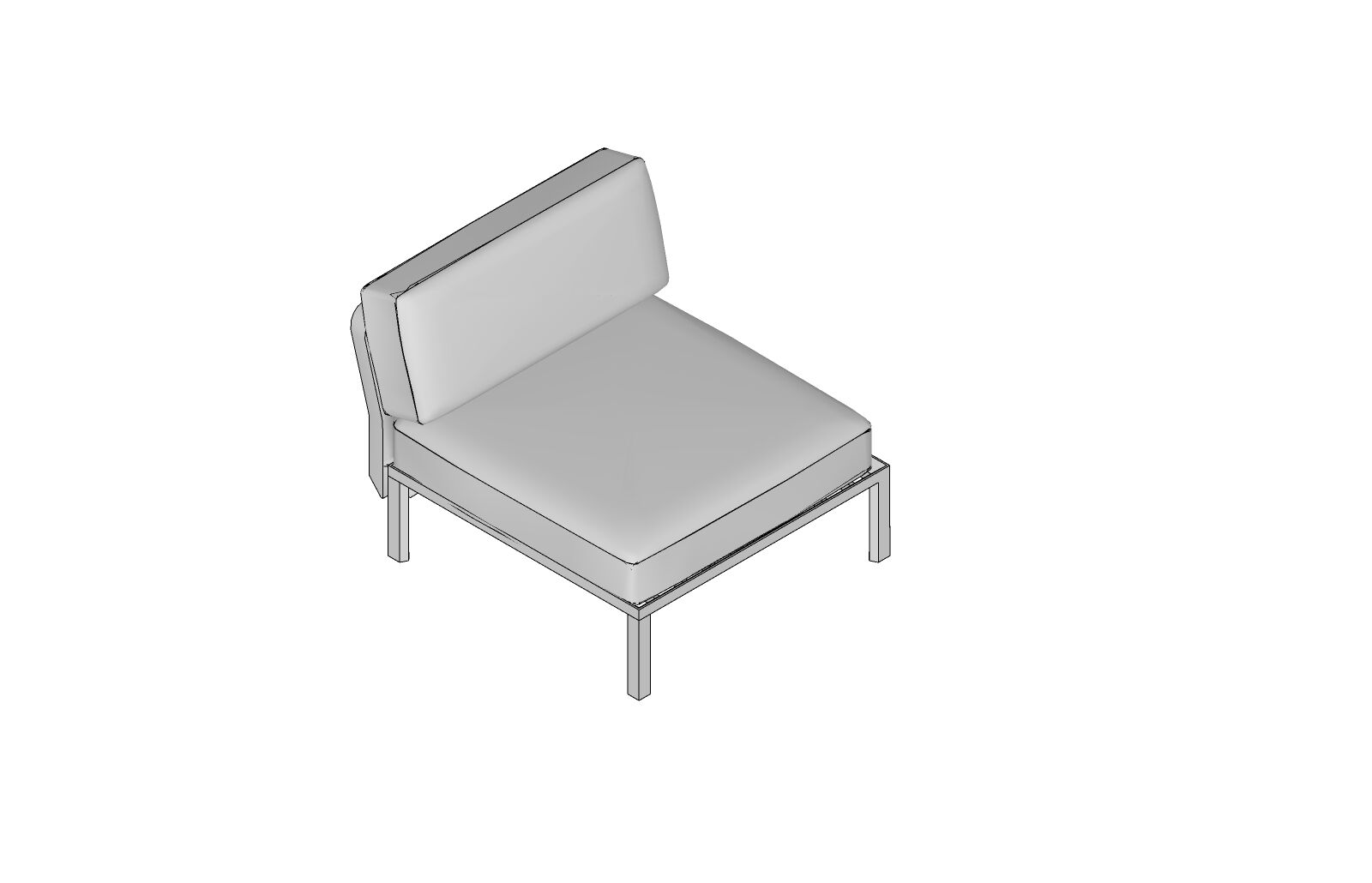 Садовое кресло с мягкой смолой Nardi MAXIMO ARCH-00056956 - Вид №12