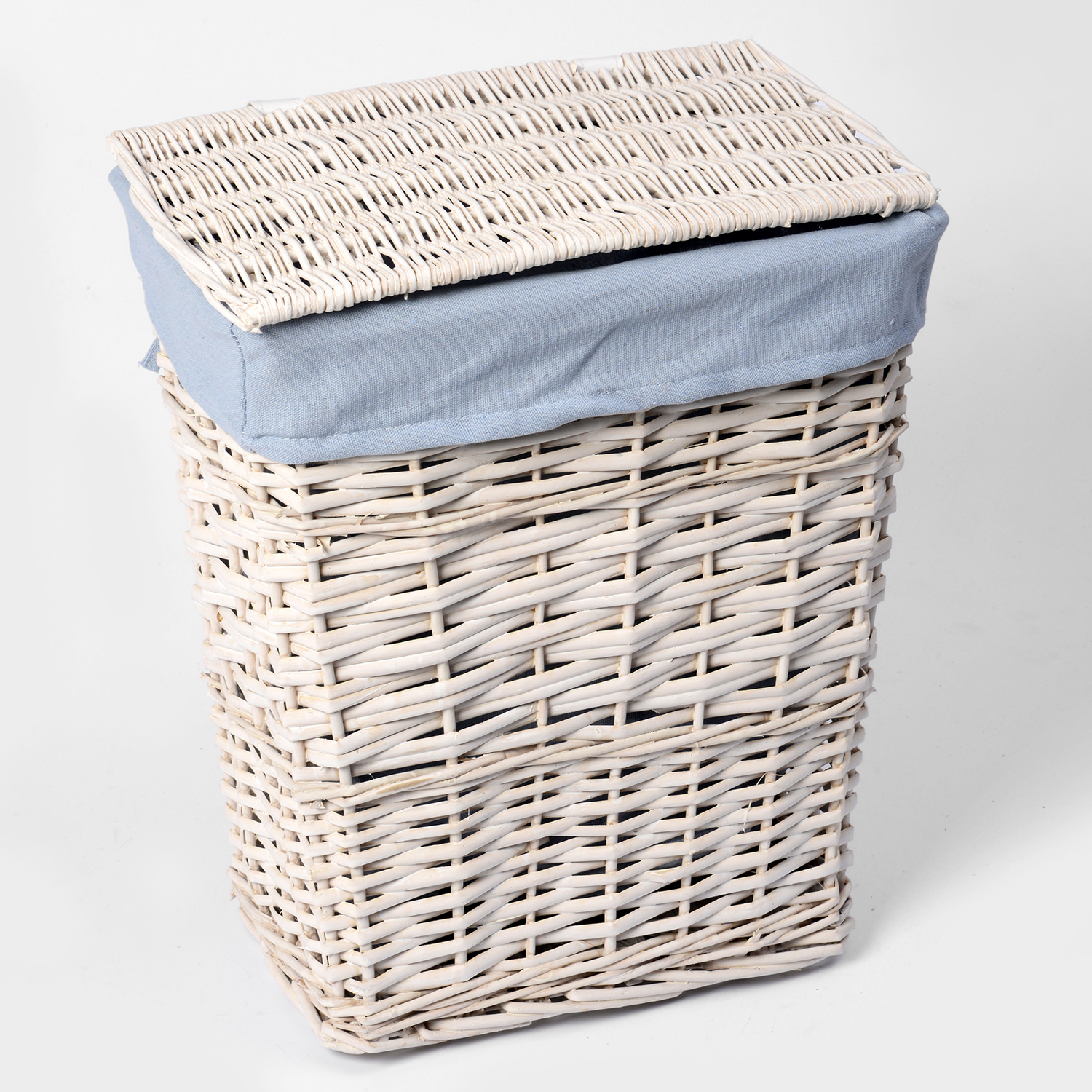 WB-450-L Lippe Плетеная корзина для белья с крышкой WasserKRAFT 