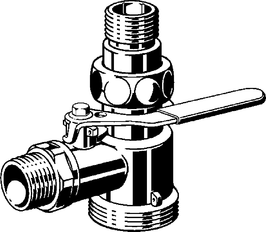 Viega Угловой шаровой кран для газового счетчика G2111.1S (618506) 618 506 - Вид №1