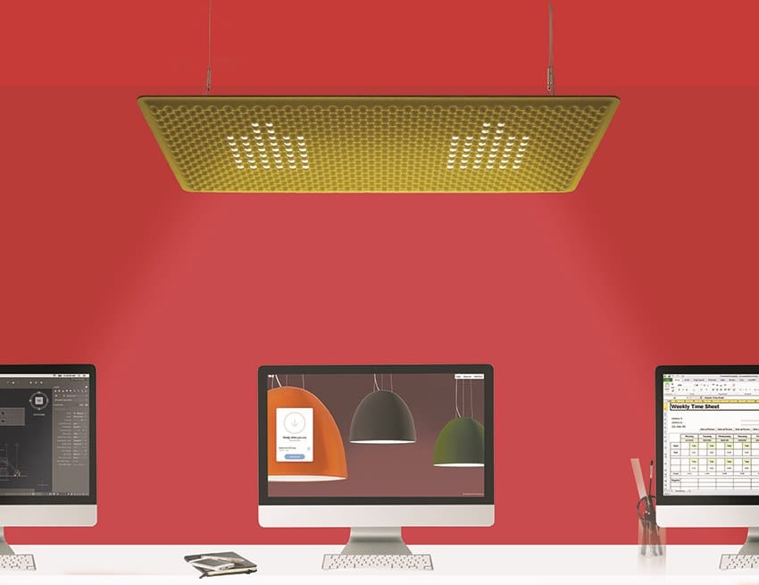 Акустическая подвесная панель / тканевая подвесная лампа Artemide Eggboard ARCH-00109054 - Вид №14