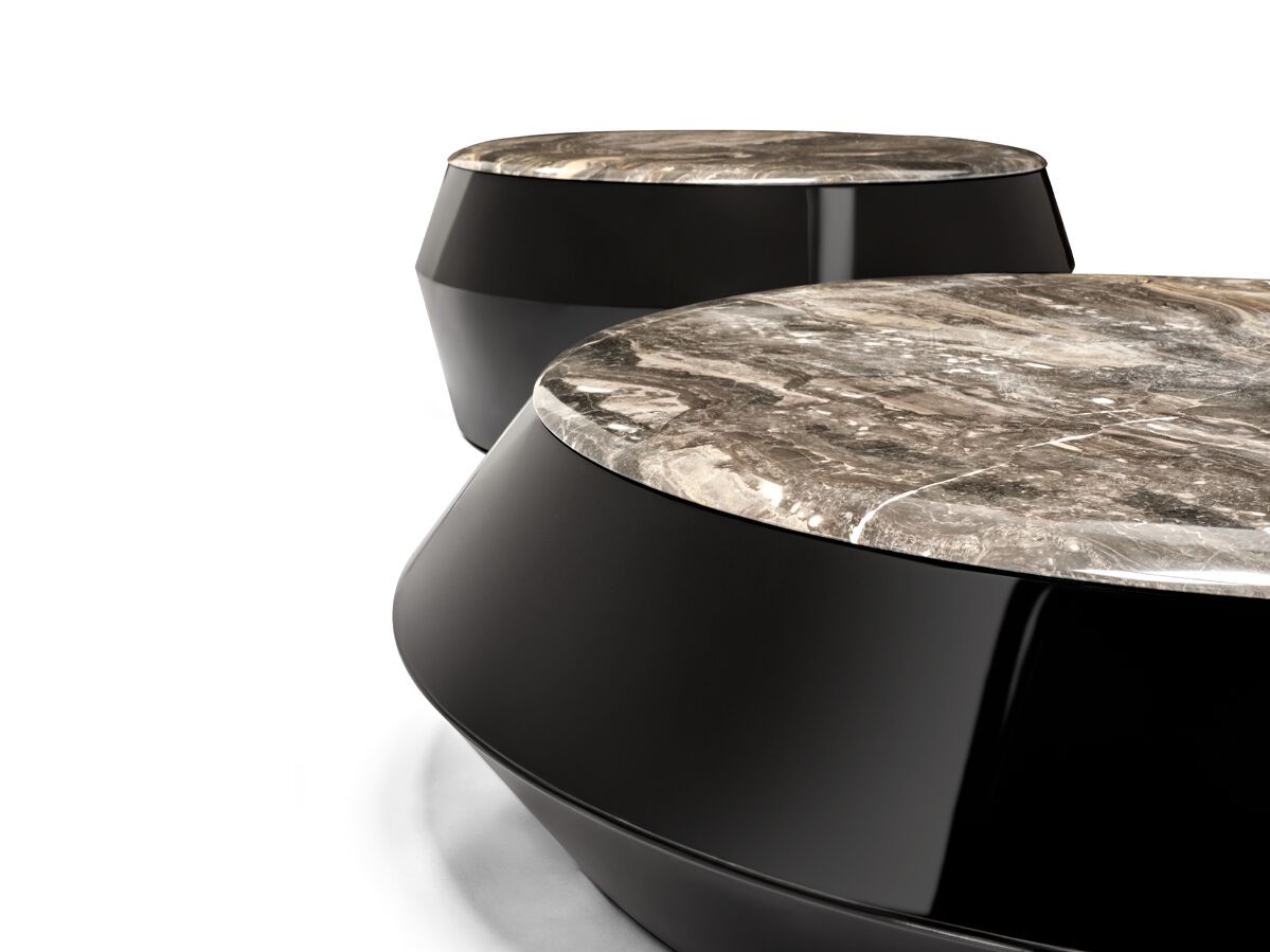 Мраморный круглый журнальный столик Arketipo UFO ARCH-00047771 - Вид №4