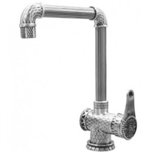 Zorg A 418K-SL серебро Смеситель для кухни Zorg 274 х 178 мм