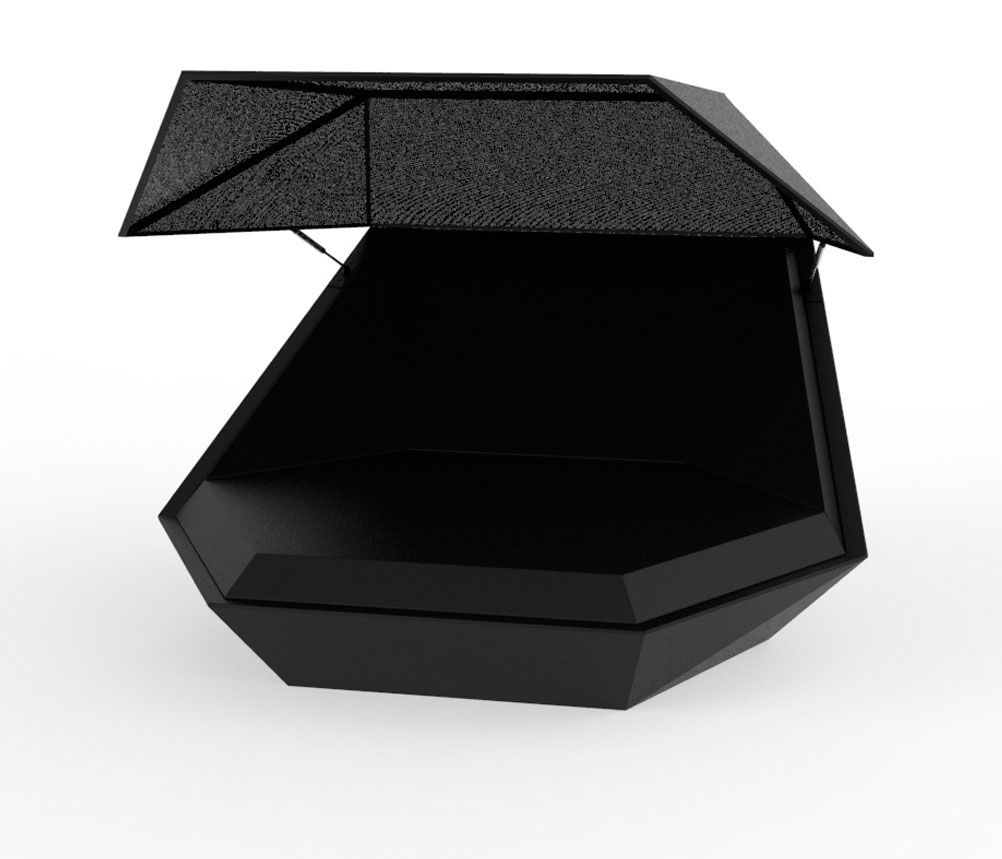 003846 Кровать Lounge с навесом Vondom Faz - Вид №5